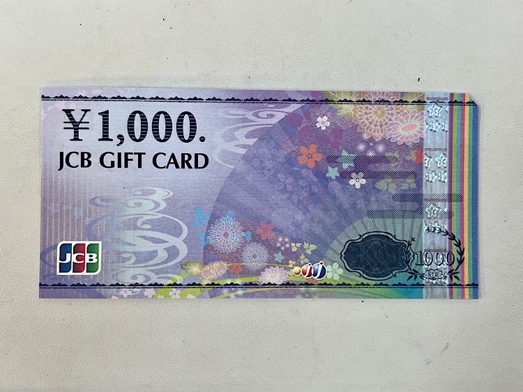 JCB 1,000円　10枚　9,400円