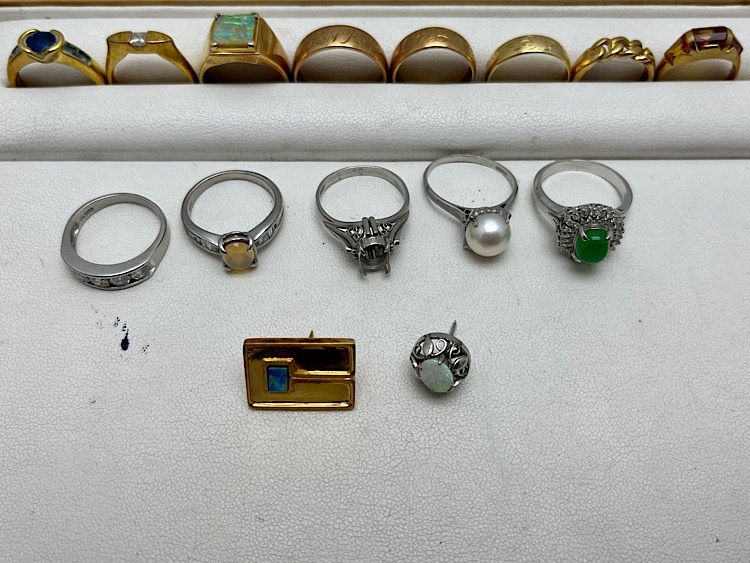 18金プラチナ指輪など貴金属