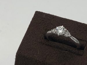 指輪 プラチナ ダイヤモンドリング0.52カラット