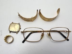 貴金属 18金　眼鏡 時計 指輪