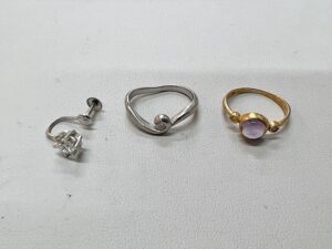貴金属　K18　プラチナ　指輪