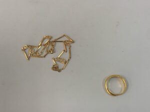 貴金属　K18　指輪　ネックレス